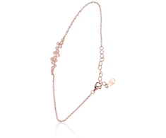 Diamond Sky Jewelry Sidabrinė apyrankė su cirkoniais „Sidabrinis Charm V“