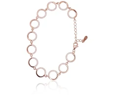 Diamond Sky Jewelry Sidabrinė apyrankė su cirkoniais „Starlight Orbit II“