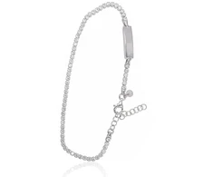 Diamond Sky Jewelry Sidabrinė apyrankė su cirkoniais „Moonlit Path“