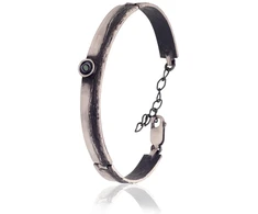 Diamond Sky Jewelry Sidabrinė apyrankė su perlamutru „Gothic Circle“