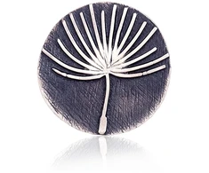 Diamond Sky Jewelry Sidabrinė sagė „Dandelion IV“