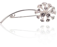 Diamond Sky Jewelry Sidabrinė sagė „Dandelion III“