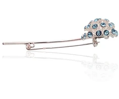 Diamond Sky Jewelry Sidabrinė sagė „Dandelion II“