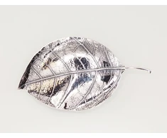 Diamond Sky Jewelry Sidabrinė sagė „Foliage“
