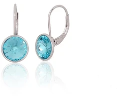 Diamond Sky Jewelry Sidabriniai auskarai „Vortex XI“
