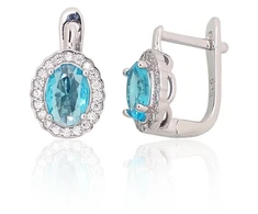 Diamond Sky Jewelry Sidabriniai auskarai su cirkoniais „Ferro VIII“