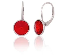 Diamond Sky Jewelry Sidabriniai auskarai „Vortex VI“