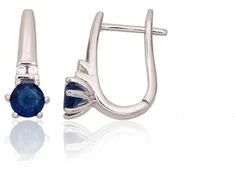 Diamond Sky Jewelry Sidabriniai auskarai su cirkoniais „Junona V“