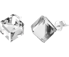 Diamond Sky Jewelry Sidabriniai auskarai „Rubicon II (Comet Argent Light)“ su Swarovski® kristalais