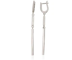 Diamond Sky Jewelry Sidabriniai auskarai „Natalie III“