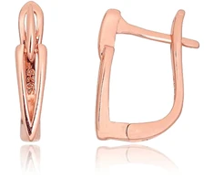 Diamond Sky Jewelry Sidabriniai auskarai „Meridian“
