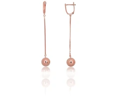 Diamond Sky Jewelry Sidabriniai auskarai „Molly X“