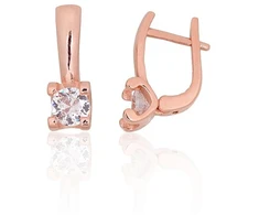 Diamond Sky Jewelry Sidabriniai auskarai su cirkoniais „Junona XXV“