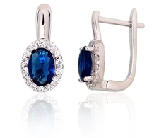 Diamond Sky Jewelry Sidabriniai auskarai su cirkoniais „Ferro VI“