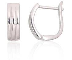 Diamond Sky Jewelry Sidabriniai auskarai „Moonline“