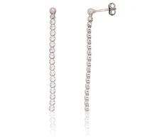 Diamond Sky Jewelry Sidabriniai auskarai su cirkoniais „Kristalo Takas“
