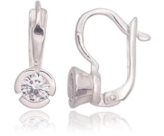 Diamond Sky Jewelry Sidabriniai auskarai su cirkoniais „Junona XXXII“