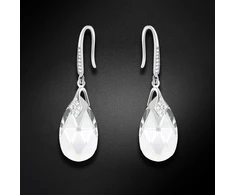 Diamond Sky Jewelry Sidabriniai auskarai „Baroque III“ su Swarovski® kristalais