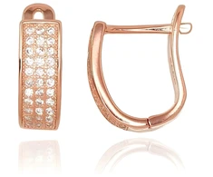 Diamond Sky Jewelry Sidabriniai auskarai su cirkoniais „Rosalie II“