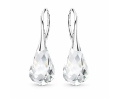 Diamond Sky Jewelry Sidabriniai auskarai „Helix“ su Swarovski® kristalais