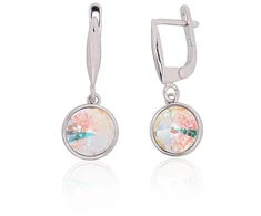 Diamond Sky Jewelry Sidabriniai auskarai „Vortex II“