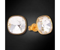 Diamond Sky Jewelry Sidabriniai auskarai „Glare“ su Swarovski® kristalais