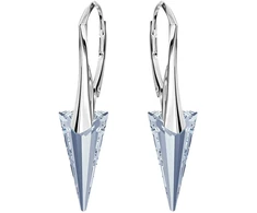 Diamond Sky Jewelry Sidabriniai auskarai „Spike II (Mėlyna Shade)“ su Swarovski® kristalais