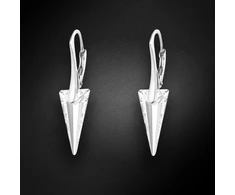 Diamond Sky Jewelry Sidabriniai auskarai „Spike“ su Swarovski® kristalais