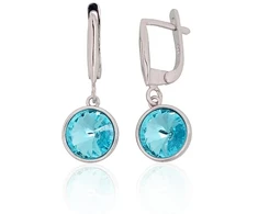 Diamond Sky Jewelry Sidabriniai auskarai „Vortex IV“