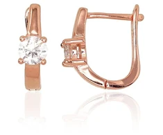 Diamond Sky Jewelry Sidabriniai auskarai su cirkoniais „Junona XXVIII“