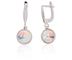 Diamond Sky Jewelry Sidabriniai auskarai „Vortex II“