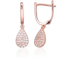 Diamond Sky Jewelry Sidabriniai auskarai su cirkoniais „Marielle V“