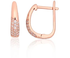 Diamond Sky Jewelry Sidabriniai auskarai su cirkoniais „Roxana IV“