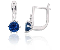 Diamond Sky Jewelry Sidabriniai auskarai su cirkoniais „Junona XI“