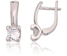 Diamond Sky Jewelry Sidabriniai auskarai su cirkoniais „Junona XXXIV“