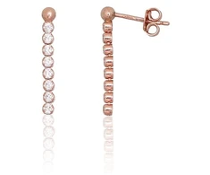 Diamond Sky Jewelry Sidabriniai auskarai su cirkoniais „Kristalo Takas II“