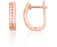 Diamond Sky Jewelry Sidabriniai auskarai su cirkoniais „Camille VII“