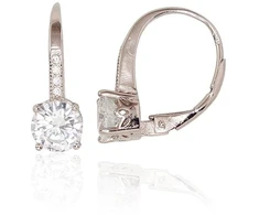 Diamond Sky Jewelry Sidabriniai auskarai su cirkoniais „Junona XV“