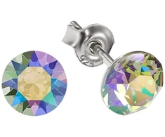 Diamond Sky Jewelry Sidabriniai auskarai „Classic (Paradise Shine)“ su Swarovski® kristalais