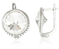 Diamond Sky Jewelry Sidabriniai auskarai „Claris IX“