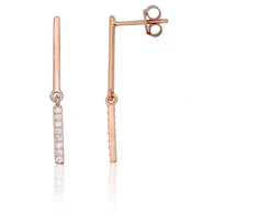 Diamond Sky Jewelry Sidabriniai auskarai su cirkoniais „Nirrti“
