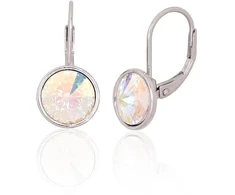 Diamond Sky Jewelry Sidabriniai auskarai „Vortex VIII“