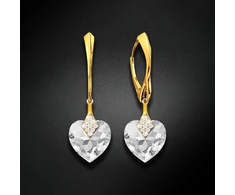 Diamond Sky Jewelry Sidabriniai auskarai „Cute Valentine“ su Swarovski® kristalais