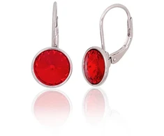 Diamond Sky Jewelry Sidabriniai auskarai „Vortex VI“