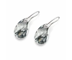Diamond Sky Jewelry Sidabriniai auskarai „Baroque“ su Swarovski® kristalais