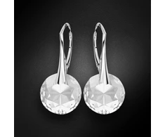 Diamond Sky Jewelry Sidabriniai auskarai „Marianne“ su Swarovski® kristalais