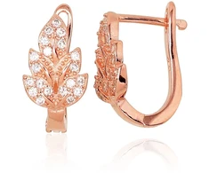 Diamond Sky Jewelry Sidabriniai auskarai su cirkoniais „Twilight Whisper“