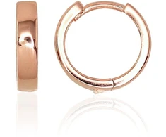 Diamond Sky Jewelry Sidabriniai auskarai-žiedai „Megan V“