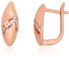 Diamond Sky Jewelry Sidabriniai auskarai su cirkoniais „City Lights IX“