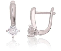 Diamond Sky Jewelry Sidabriniai auskarai su cirkoniais „City Lights VII“